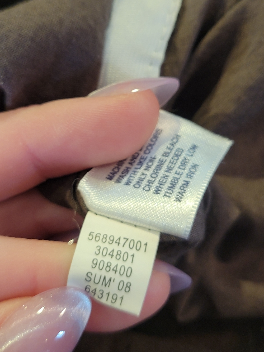 Y2K GAP Brown Cotton Tiered Maxi Skirt - Picture 6 of 7